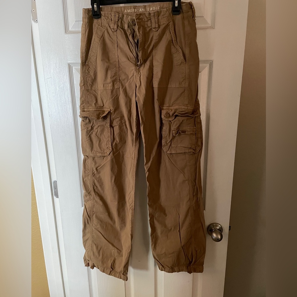American Eagle Tan Cargos